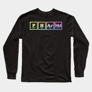PharmD Periodic Table Long Sleeve T-Shirt
